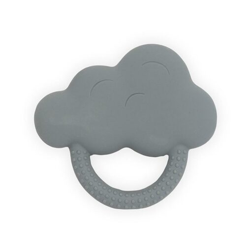 Bijtring rubber Cloud storm grey